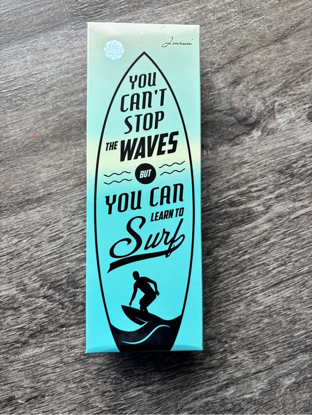 Surf Quote Wall Plaque - You Can Learn to Surf